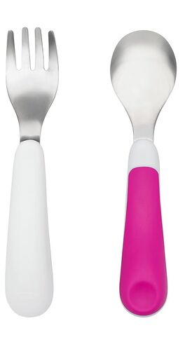 OXO Tot Fork and Spoon Set - Dusk in Saudi Arabia