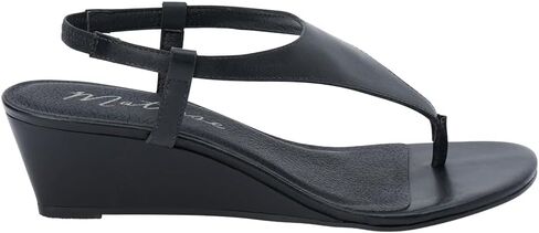 Matisse Women's Westport Slingback Wedge Sandal Black/Medium / 6.5 in Kuwait