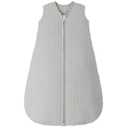 Unnivoll Baby Sleep Sack 18-24 Months 1.0 Tog Baby Wearable Blanket Cotton Sleeping Sack Quilted Baby Sleep Bag with 2-Way Zipper for Toddler Infant Grey in Saudi Arabia