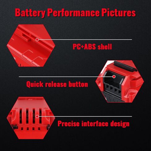 MANUFER 2PACK 3.0Ah 20V PCC680L Li-ion Battery and PCC692L Charger Replacement for Porter Cable 20V Battery Compatible with Porter Cable Battery PCC680L, PCC681L, PCC682L, PCC685L, PCC685LP, PCC699L in Kuwait