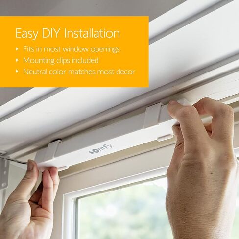 somfy Rechargeable Battery Pack 2-Pack & Charger Bundle - Power Blinds, Shades, Curtains - Long-Lasting, Easy Install - Wall Mount Clips Included - #9021217, #9025166 in Saudi Arabia