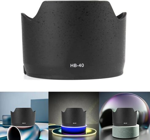 HB-40 HB40 Lens Hood 70mm Mount Lens Hood Cover for AF-S Nikkor 24-70mm F/2.8G Lens Camera Lens Hood in Saudi Arabia