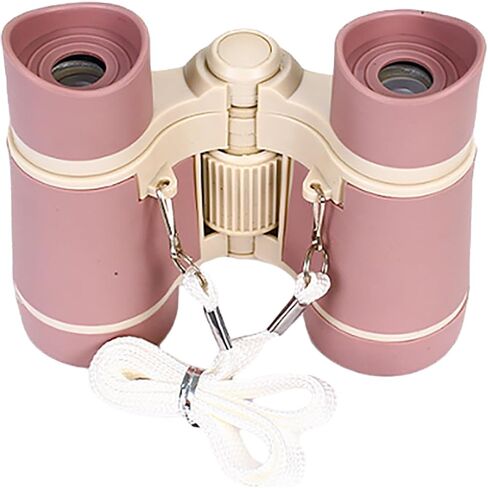 Binoculars, 4x30 Kids Binocular Pocket Binocular Double Barrels for Sightseeing, Hikings, Campings in Kuwait