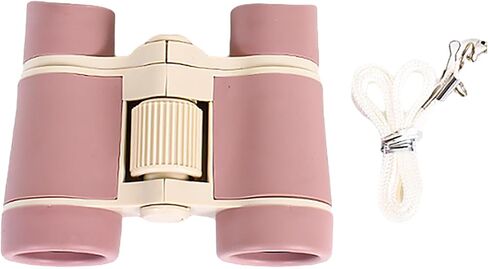 Binoculars, 4x30 Kids Binocular Pocket Binocular Double Barrels for Sightseeing, Hikings, Campings in Kuwait