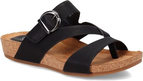 Eurosoft Womens Gladis Black 7.5 Medium in Saudi Arabia
