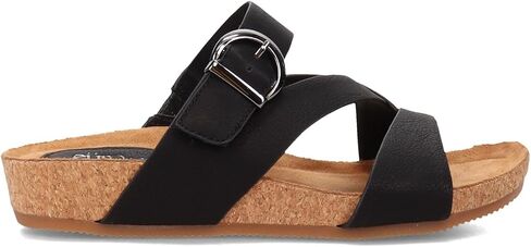 Eurosoft Womens Gladis Black 7.5 Medium in Saudi Arabia