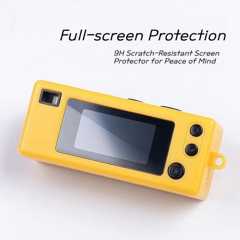 2-Pack Tempered Glass Screen Protector for Charmera Keychain Camera | 9H Hardness, Anti-Scratch, Anti-Fingerprint (0.25mm) in Kuwait