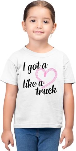 تي شيرت Go All Out I Got A Heart Like A Truck Country Southern للرجال والنساء والشباب in Kuwait