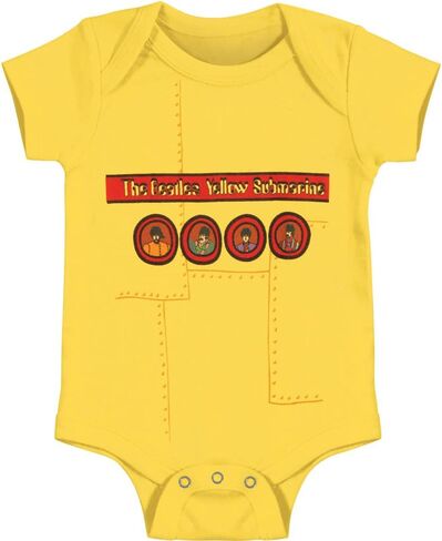 Bravado Beatles Boys' Yellow Submarine Bodysuit Yellow in Saudi Arabia