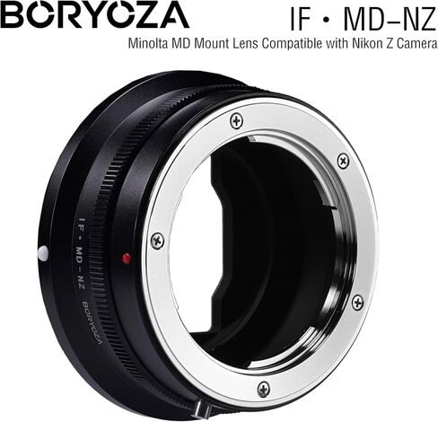 IF·MD-NZ Chipped Focus Confirm Adapter MD Mount Lens Compatible with Nikon Z Camera in Kuwait