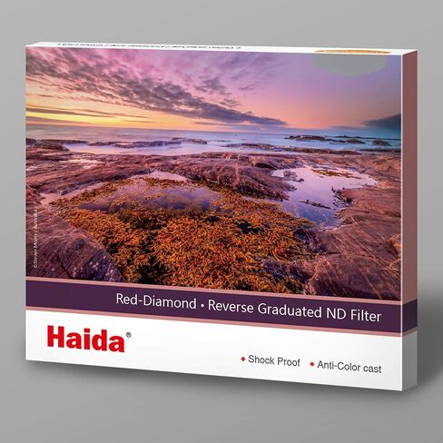 Haida Red Diamond Reverse Graduated ND 150x170mm Filter, 1.2 Density (4-Stops) in Saudi Arabia