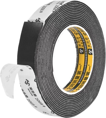 Camera Light Seal Foam (0.08" x 1.18" x 16.4ft, Black) High-Density Light Leak Proof Sponge Adhesive Film Camera Replacement Seal Foam for 120 135 Film Large Format Accessories in Saudi Arabia