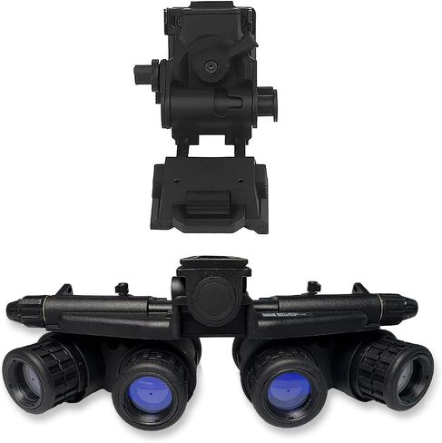 GPNVG 18 Dummy Model Night Vision Goggles - Non-Functional, Black | Tactical Prop with NVG Mount for cosplay, display, and collection in Saudi Arabia
