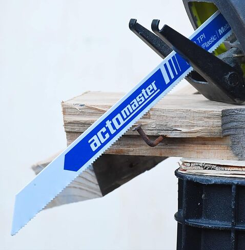 Bi-Metal Reciprocating Saw Blades for Heavy Metal Cutting, Pack of 5 (9" - 18TPI) in Saudi Arabia