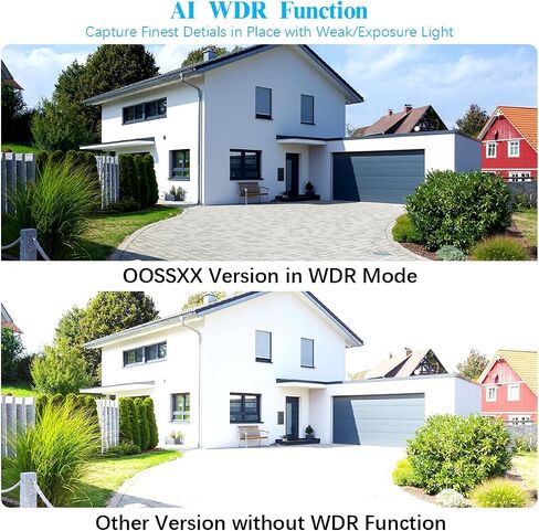 4MP Dual Lens Wireless Security Camera PT Auto Track 2 WiFi Cameras Outdoor in Kuwait