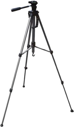 Sper Scientific Field Tripod 840093 – Lightweight, Adjustable, with Carrying Case, 3-Way Head, Self-Leveling Feet, Bubble Level, Cranked Elevator Column, Up to 58" Height - 2 pc in Saudi Arabia