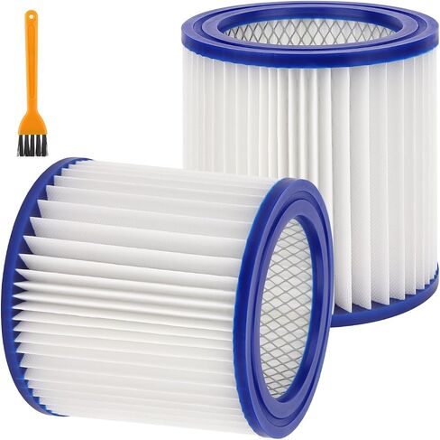 9032933 HEPA Cartridge Filter Replacement Compatible with Shop-Vac Ash Vacuum CleanStream 4041100 4041200 Model CAV150 Part # 9032933-2 Pack in Saudi Arabia
