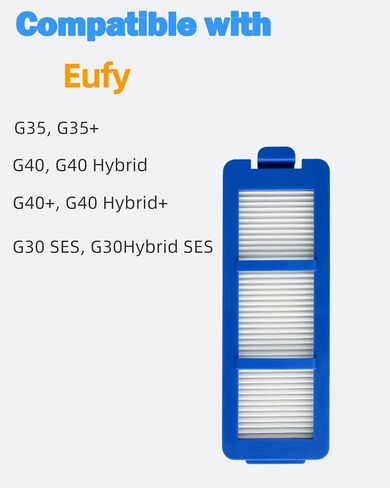 BBT BAMBOOST Replacement Fit for Eufy G40+, G40 Hybrid+, G40, G40 Hybrid, G35+, G35, G30 SES, G30 Hybrid SES Robot Vacuum, HEPA Filter, Value of money (Pack of 4) in Saudi Arabia