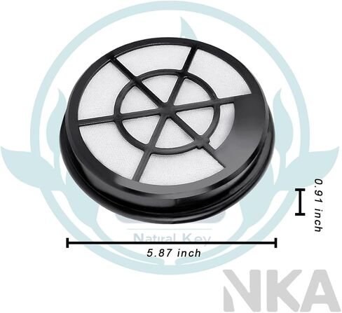 4-Pack NEN110A Vacuum Filter Replacement for Eureka Whirlwind Bagless Canister Vacuum Cleaner - Compatible with NEN110A/NEN110B/NEN110D Models, Includes Inlet Frame & Sponge Filter (Part #NEN0101) in Saudi Arabia