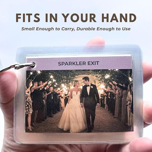 Wedding Posing Cards for Photographers – 60 Real Photo Pose Examples, Ring-Bound Laminated Reference Cards, Portable Photography Posing Guide, Photographer Gift, Photo Session Tool | 60 real photo examples, laminated cards, ring-bound design, color-coded  in Kuwait