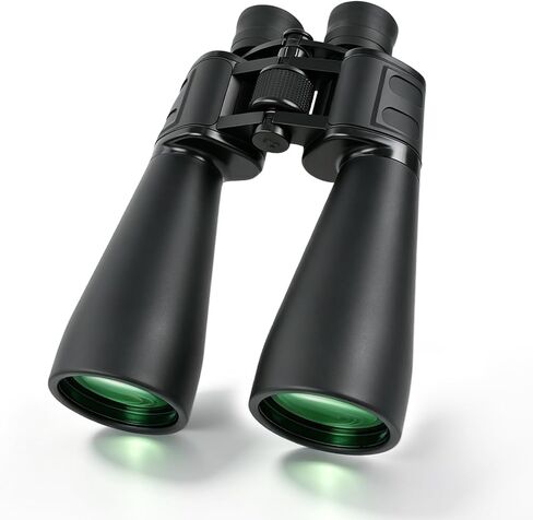 15x70 Astronomy Binoculars for Adults, High Powered Stargazing Binoculars | Long Range Binoculars with Clear Low Light Vision for Bird Watching Hunting Travel Outdoor Hiking Christmas Birthday Gifts in Kuwait