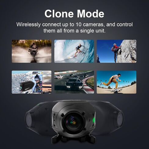 Drift Ghost XL 9 Hour Battery Action Camera, 1080P IPX7 Waterproof Helmet Camera, WiFi Remote Control Sport Cameras Wearable for Vlog Motorcycle Bicycle Cam in Saudi Arabia