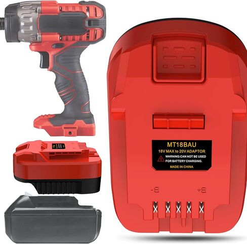 Adapter for Makita 18V Lithi-um Battery Converter for Metabo18V for Hitachi 18V Battery, to for Metabo HPT 18V Battery Convert to for Hitachi 18V Lithi-um Cordless Tool for Metabo18V (Not 36V) Tools in Saudi Arabia