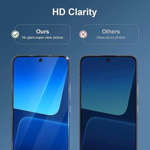 قطعتان من الزجاج المقسى، لـ TCL 50 XL NxtPaper، واقي شاشة زجاجي in Kuwait