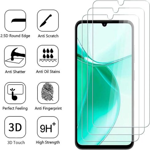 لهاتف Blackview Shark 6، قطعتان من واقي الشاشة الزجاجي المقوى in Kuwait