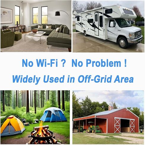 W-08 4G LTE Cellular Security Camera with 60-Day Standby Time | No Wifi Security Camera with Magnetic Mount, Color Night Vision, Motion Detection in Saudi Arabia