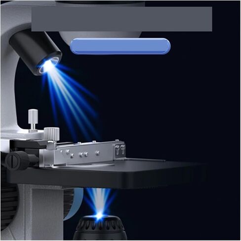 Digital Microscope, Microscope 30000X Biological HD Lab Digital Laboratory Compound with Wide Field 10X Eyepieces for Children Students Adults Beginner Learning and Experiments,Pocket Portable in Saudi Arabia
