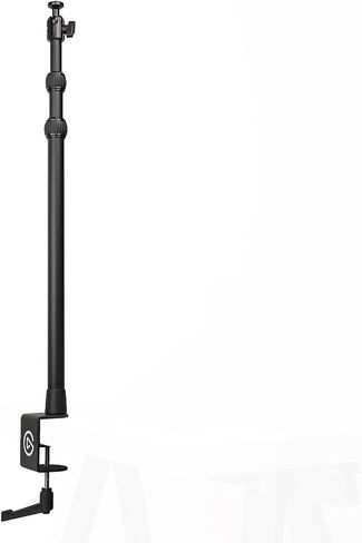 Elgato Neo Stand, Desk Mount for Key Light Neo | Weighted base, Adjustable height and tilt, Integrated headset holder, Recycled plastic, Clean white finish in Saudi Arabia