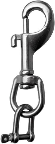 2X Stainless Scuba Diving Light Torch Holder Single End Bolt Snap Clip Shackle in Saudi Arabia