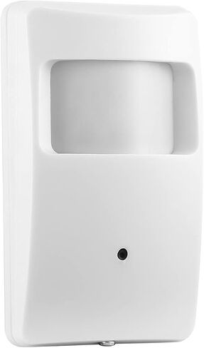 REVOTECH PIR POE IP Camera, HD 3MP Small Indoor Security Camera Covert 3.7mm Lens 940nm Invisible LEDs IR Night Vision P2P H.265(IPIR-M-P White) in Saudi Arabia