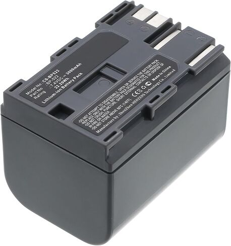 ALLC Replacement Battery for Canon BP-522,PN:BP-522,3000mAh in Kuwait