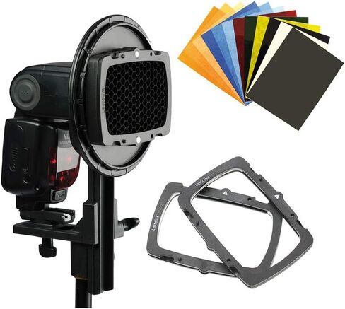 Lastolite LL LS2617 Strobo Pro Kit Ezybox Hotshoe Mount, Black in Saudi Arabia