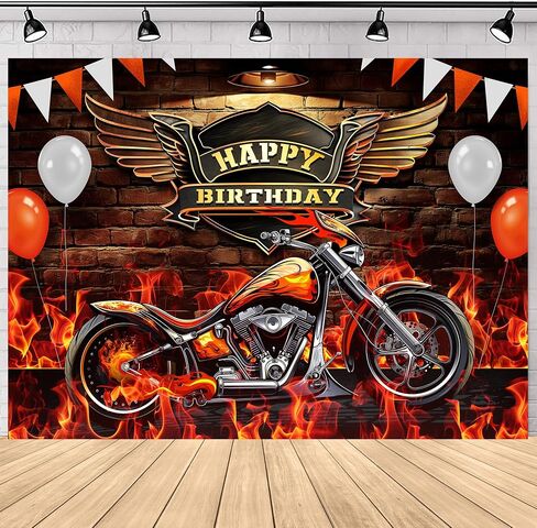 Truck Birthday Backdrop 7Wx5H Monster Car Grave Digger Party Decorations | Green Light Racing Car Vehicle Jam Boys Bday Decorations Photography Background Banner Photo Booth Studio in Saudi Arabia