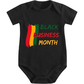 Baby Romper,Black Business Month,Unique Geometric Pattern Breathable Comfortable Fit in Kuwait