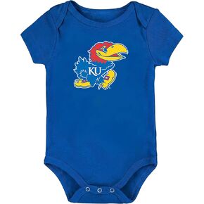 Kansas Jayhawks Collegiate Licensed LOGO Baby Bodysuit in Saudi Arabia