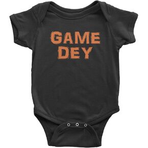 Expression Tees Game Dey Cincinnati Football Infant One-Piece Bodysuit and ToddlerT-shirt, Soft Cotton, Comfortable Fit in Saudi Arabia