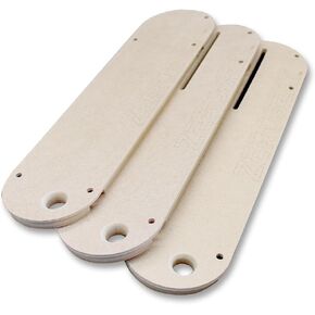 Zero Clearance Table Saw Inserts w/DADO - Delta Compatible - 36-725, 36-725T2, 36-5152, 36-5000, 36-5000T2 Table Saws (3-Pack) in Saudi Arabia