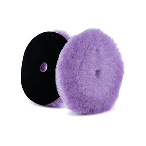 Purple Foamed Wool 5.25" (1-Pack) Combination Wool and Foam pad. Perfect for Compounding or Polishing. Fits 5" Backing Plate. in Saudi Arabia