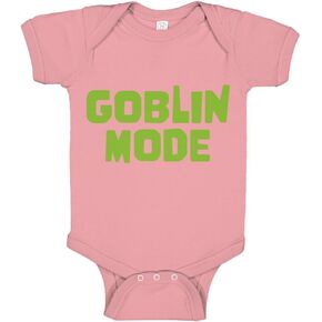 Indica Plateau Goblin Mode Funny Fantasy Infant Romper in Saudi Arabia