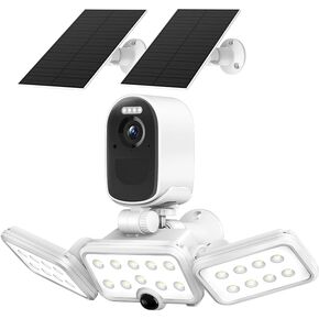 Solar Powered Camera with Light in Saudi Arabia