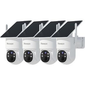 Security Cameras Wireless Outdoor | 4MP Solar-Powered Home Security Cameras System in Saudi Arabia