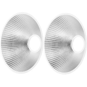 VALICLUD 2pcs LED Flashlight Reflector Cup Accessory, Spotlight Replacement Reflector Lampshade, Precision Indoor Lighting Fixture Part, 126x48.5x33.5mm for Work and Emergency Use in Kuwait