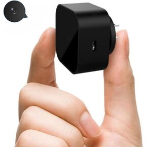 Wireless Hidden Camera Charger, Smart USB Charger Camera, Home Baby Monitor & Nanny Cam with 2.4G WiFi, Motion Detection & Remote View & Night Version in Saudi Arabia