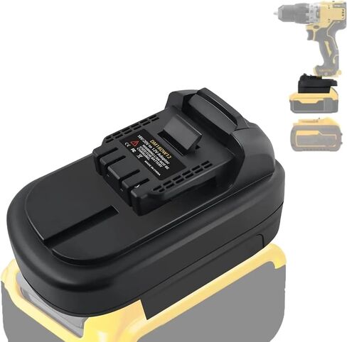 for Dewalt 20V to 12V Adapter Battery,for Dewalt 10.8V 12V Cordless Power Tools in Saudi Arabia
