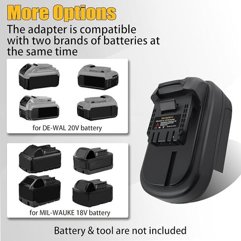 for Dewalt 20V to 12V Adapter Battery,for Dewalt 10.8V 12V Cordless Power Tools in Saudi Arabia