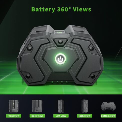 10.0Ah Battery Replacement for EGO 56V Battery Compatible with EGO 56 Volt Battery BA2800T BA4200T BA1400T BA5600T BA7620T Power Tools in Kuwait